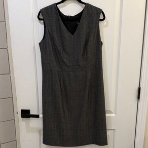 Mossimo Charcoal Sleeveless Midi Dress